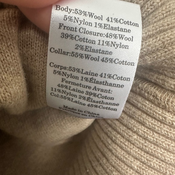 Everlane Sweater - The Cotton Merino Vintage Henley - Picture 10 of 12